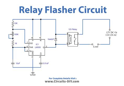 jaycar flasher relay|3 Pin Flasher Relay Wiring Diagram .
